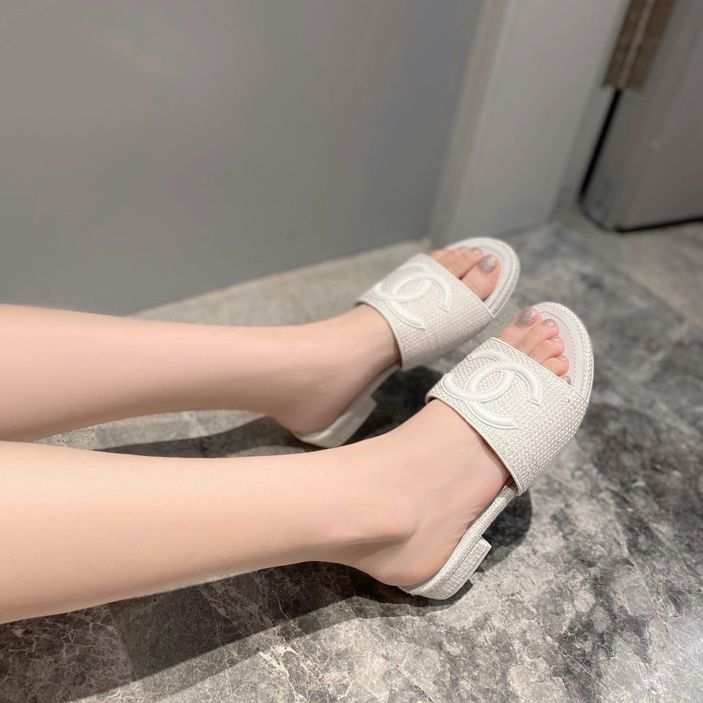 low heel spring summer slippers 03082