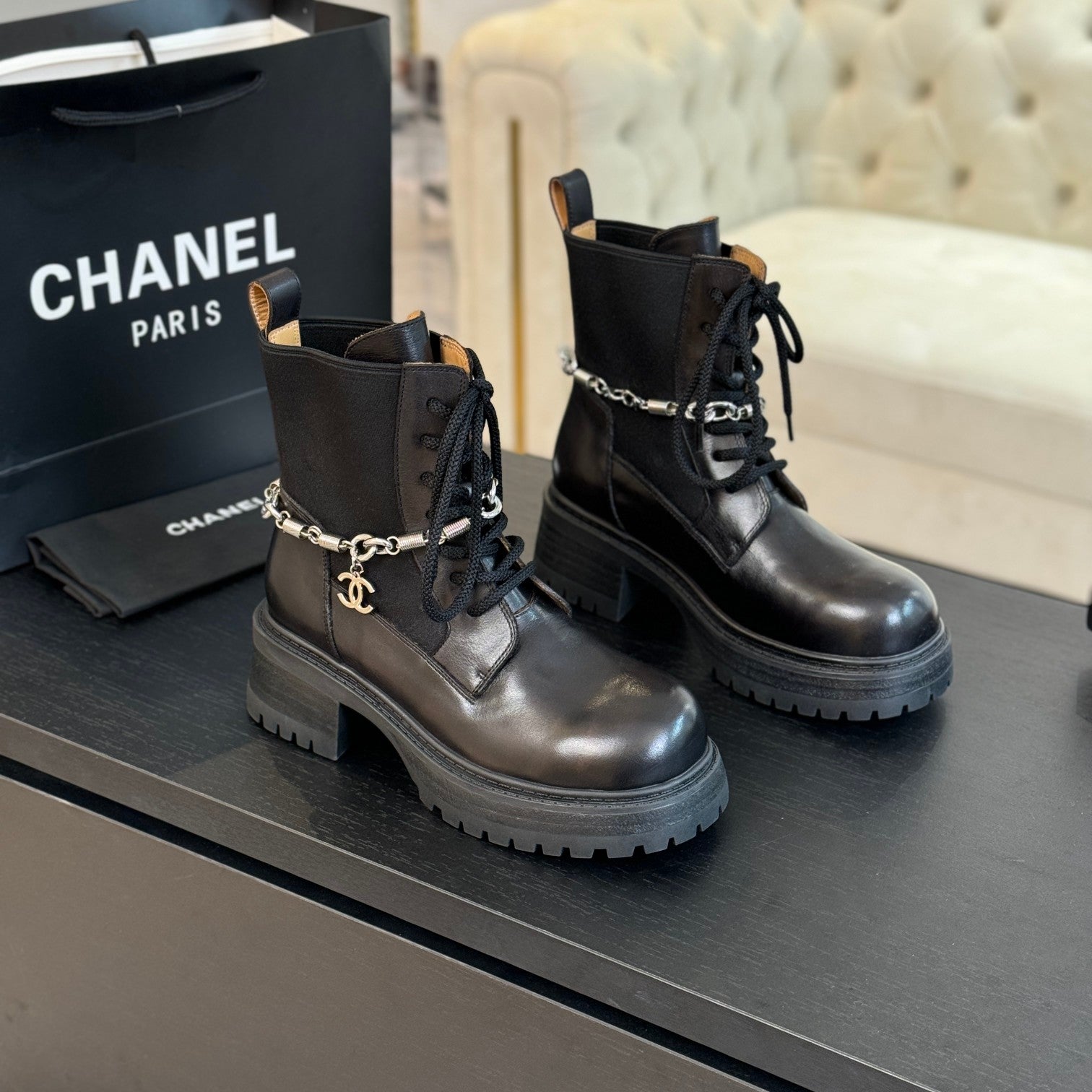 letter buckle Martin boots 0724121102