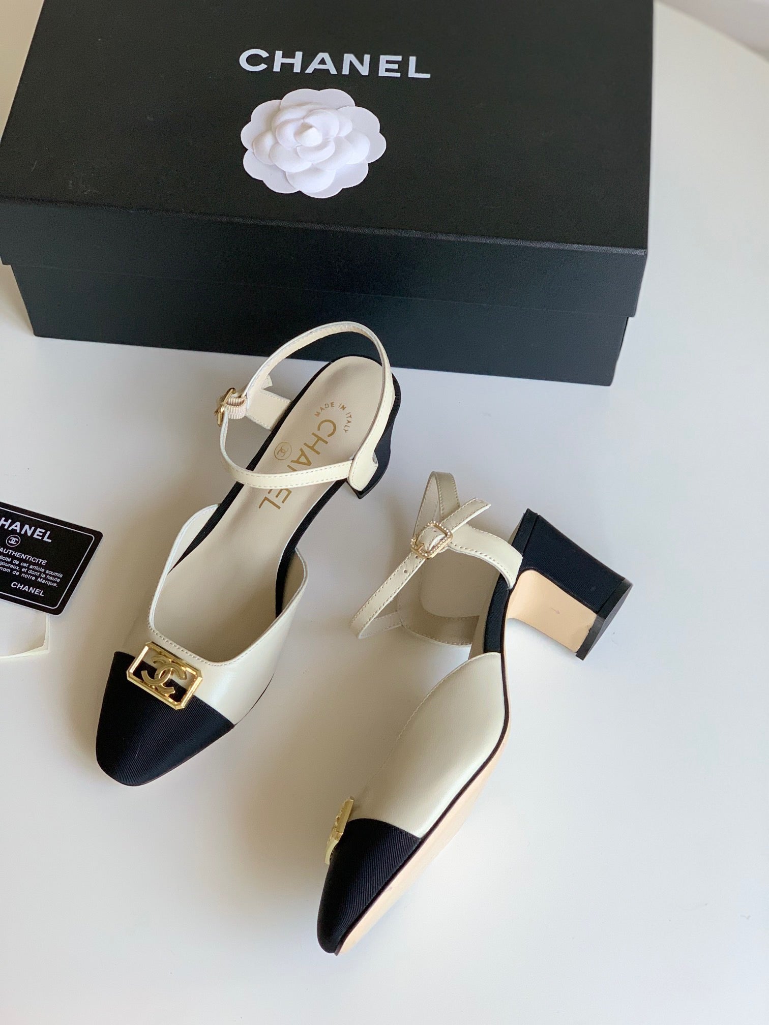 Chane1 top fashion classic color block high heels 0724030820