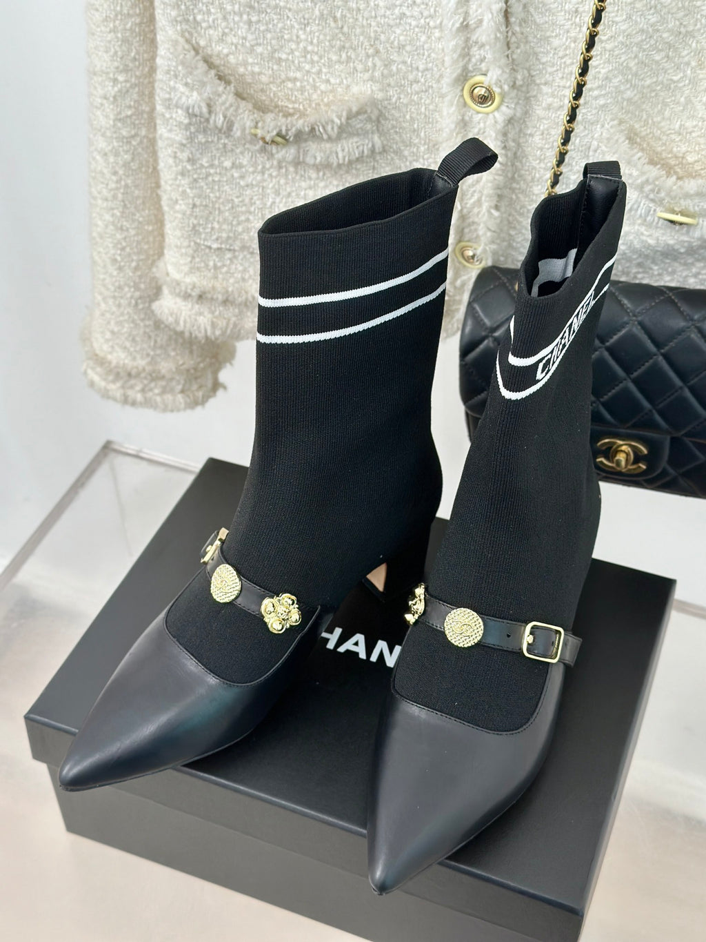 25ss new fashionable sock boots 0725090804