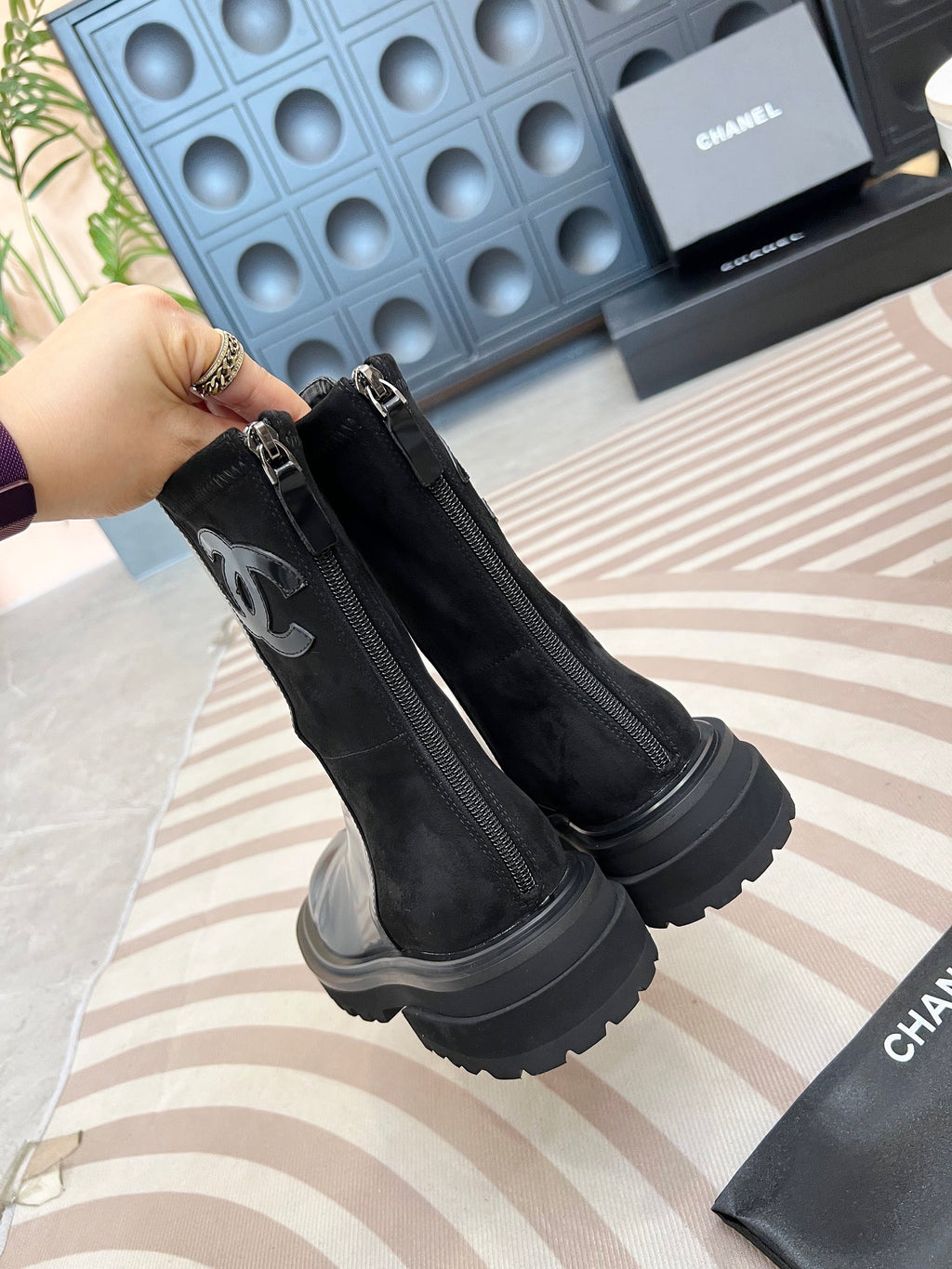 Thick-soled Knight Boots 0724110504