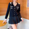 fashionable knitted sweater XC0723112001