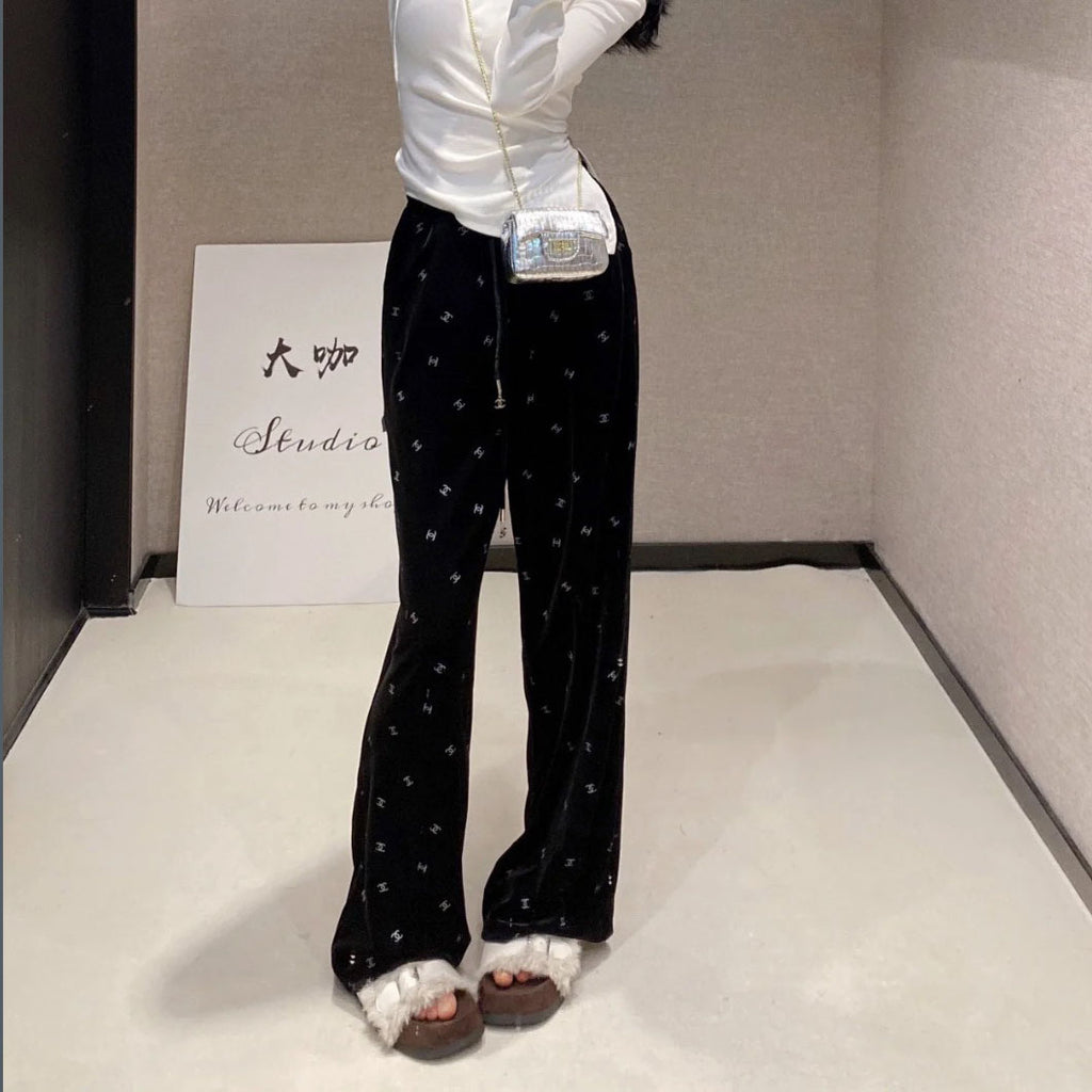CHL Plush Straight Pants XC24092516