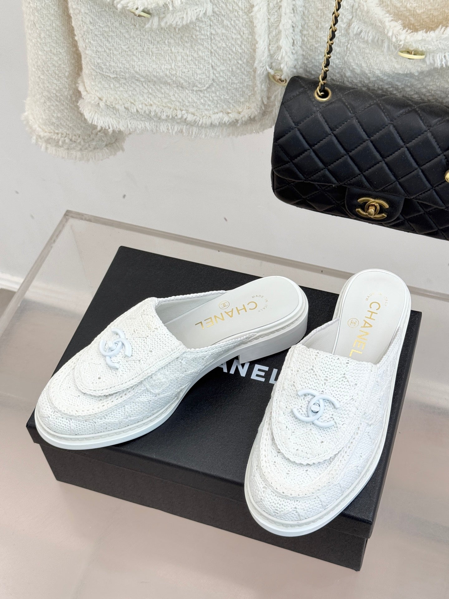 26SS New Women's Knitted Slippers 0726031004