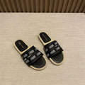 New Fashion Woven Flat Fisherman Slippers 1024042908