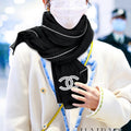 Classic and fashion cashmere knitted long scarf XC1023111606