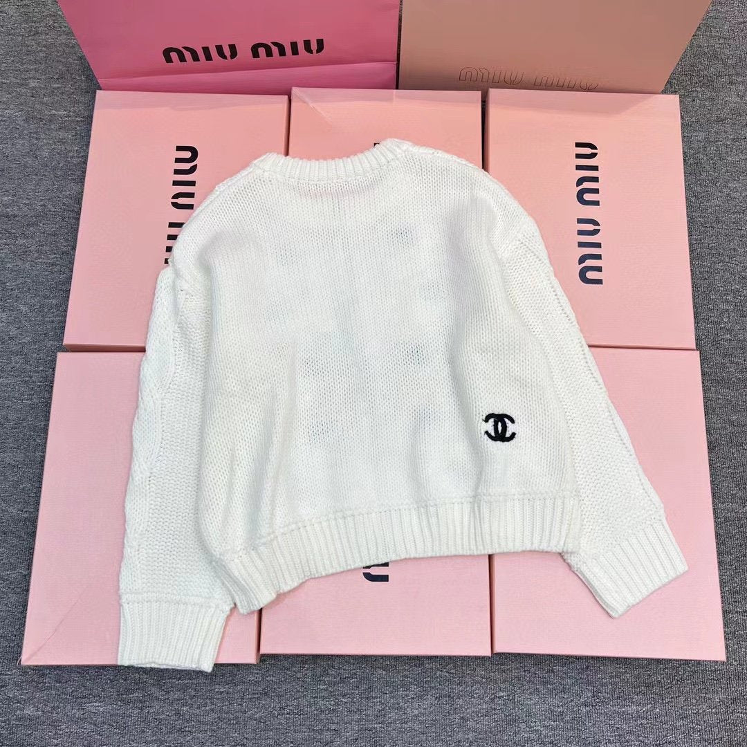 Fashion and versatile casual knitted sweater jacket 1023120104