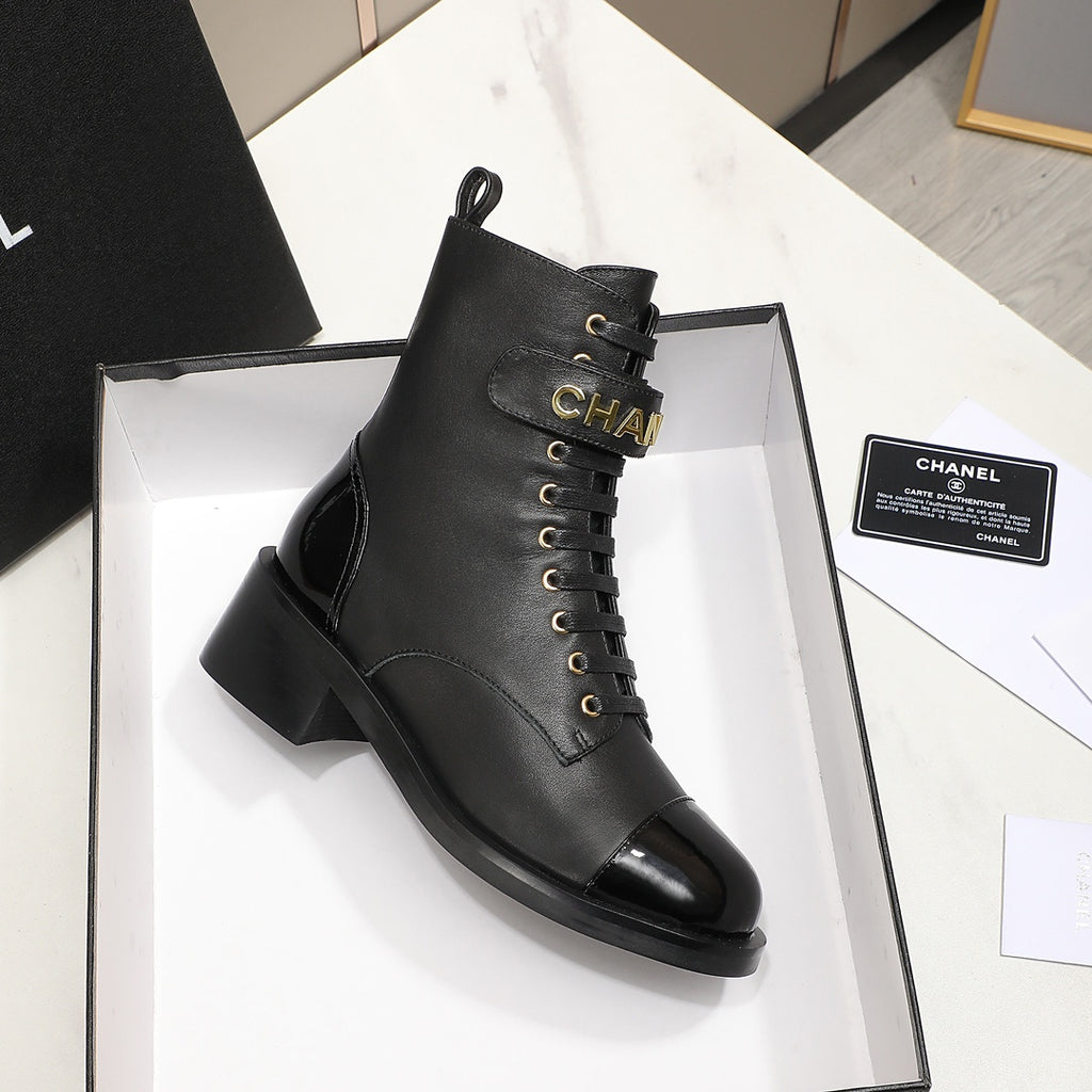 cowhide short boots Martin boots 0724101704
