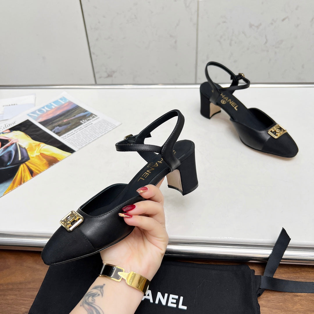 Chane1 top fashion classic color block high heels 0724030820