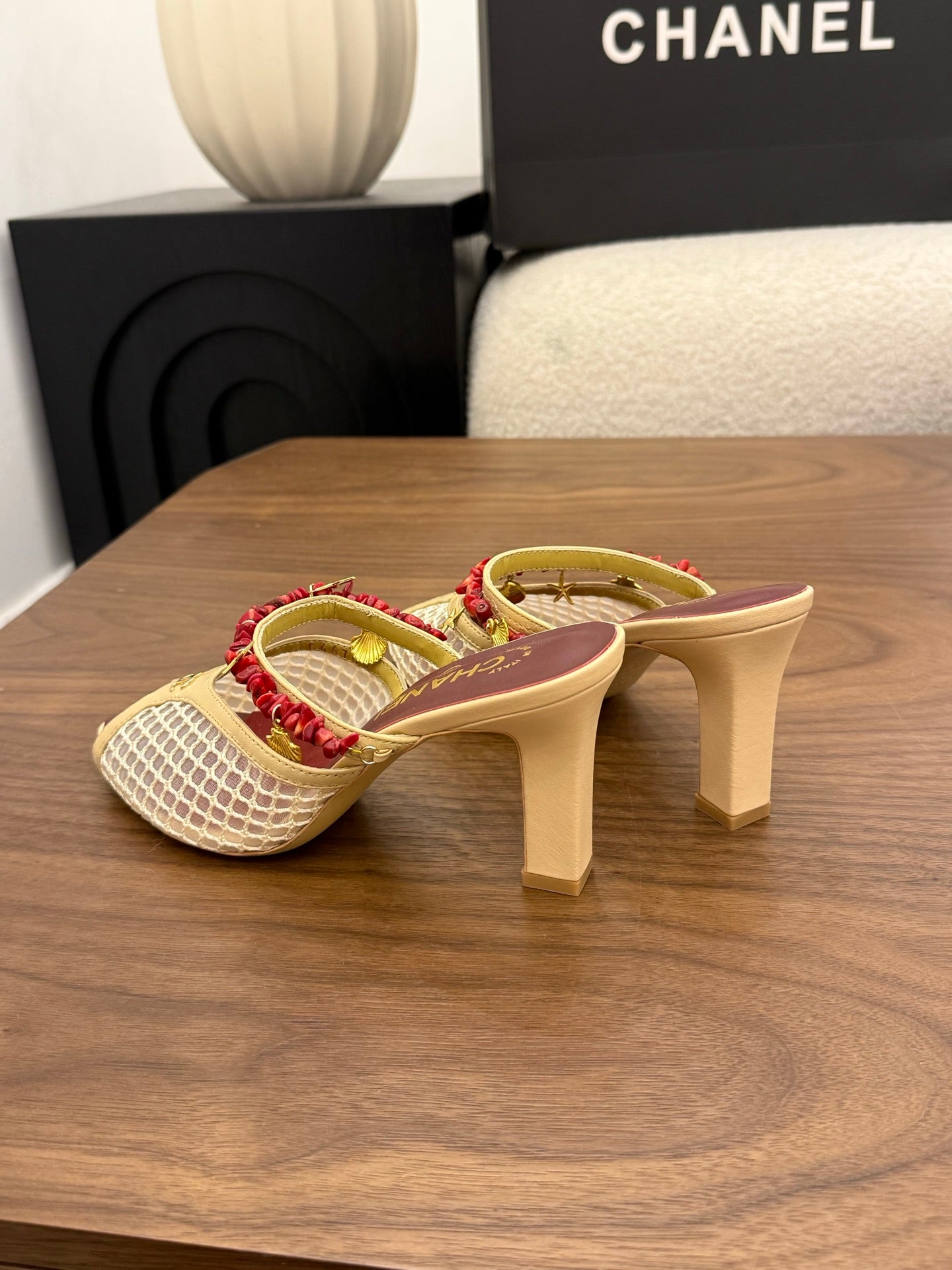 Women's fashionable summer mesh slippers 0726051903