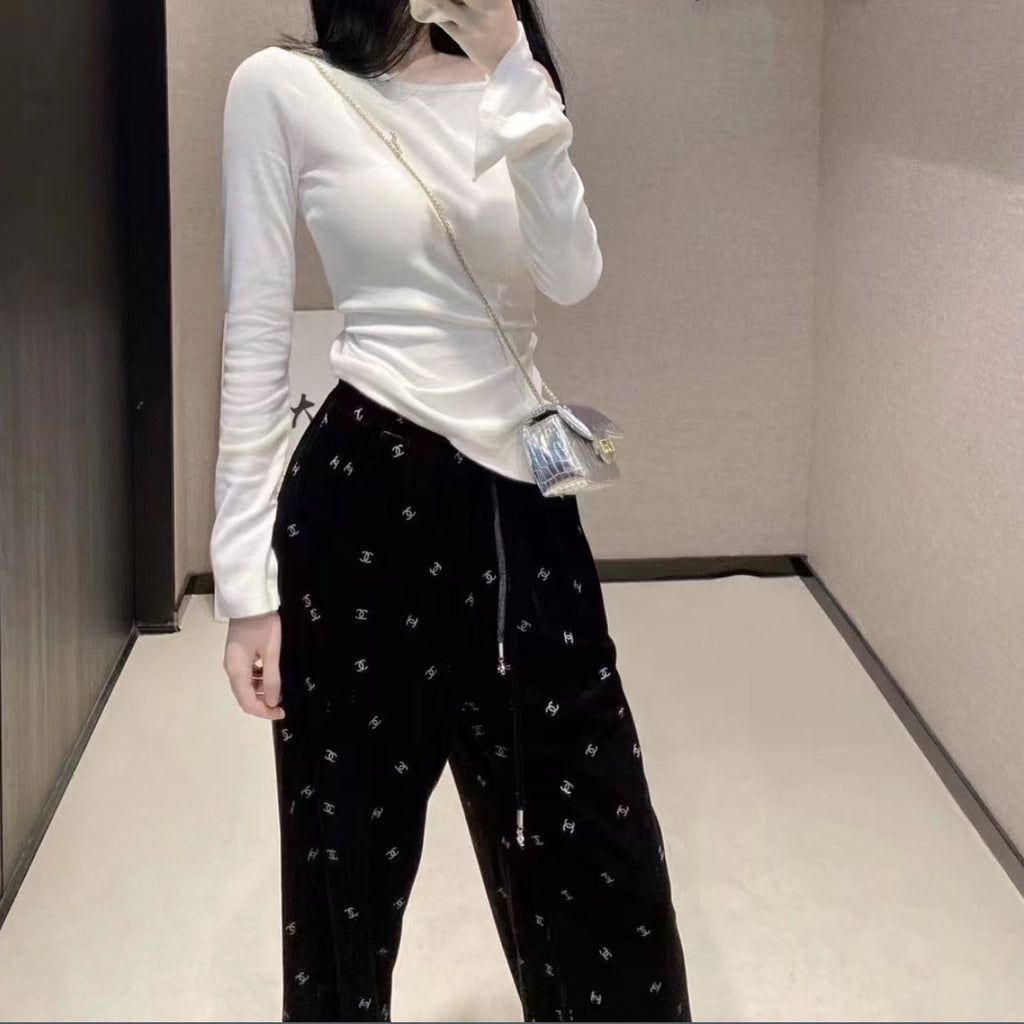 CHL Plush Straight Pants XC24092516