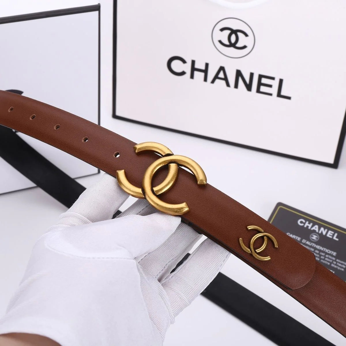 Leather Belt Women's All-match Belt 1024030609