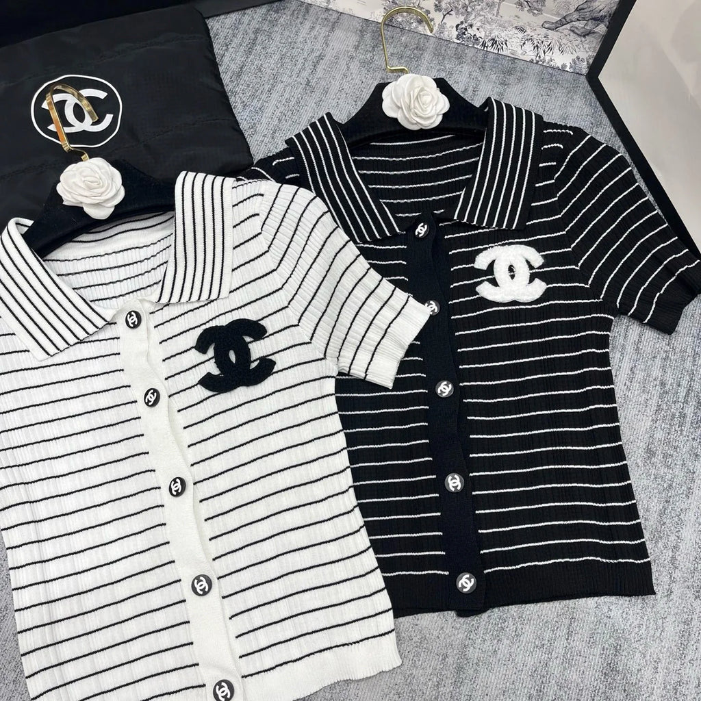 New Versatile Casual Knit Short Sleeve 1025042103
