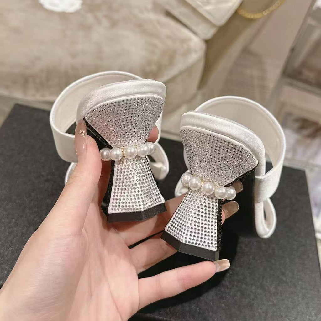 Mary Jane exquisite pearl hot diamond combination high heels 1824061802