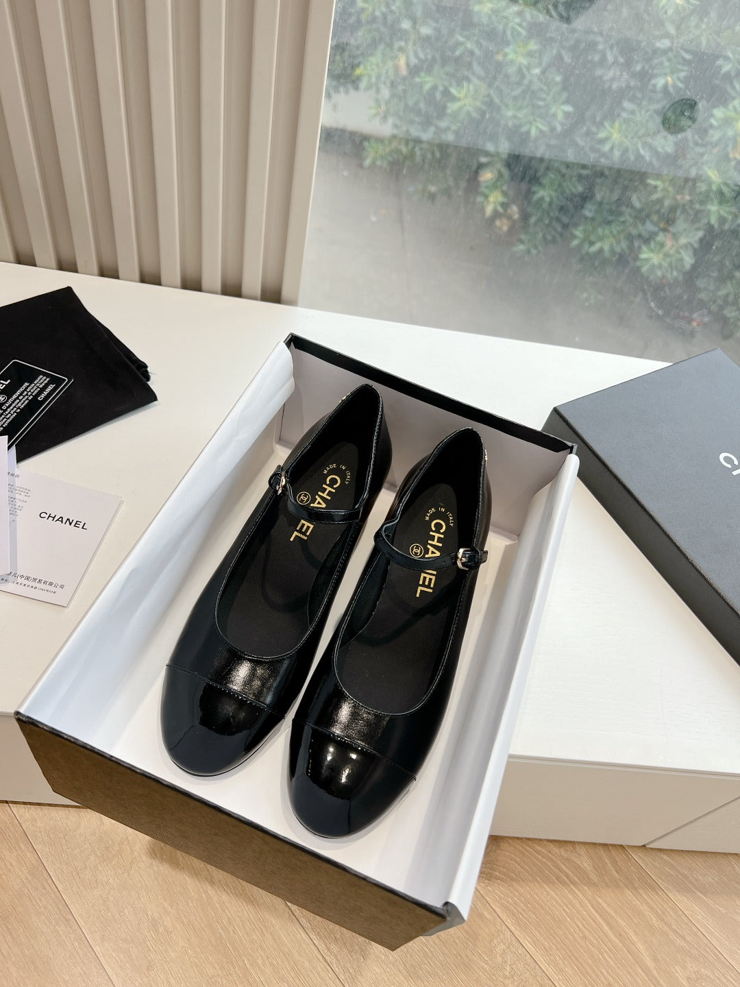 Chane1 top fashion classic color block low heels 0724030826