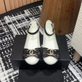 Butterfly Knot Double C Diamond Single Shoes 1024101511