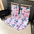 Fashion printed wide leg pants PD10062629