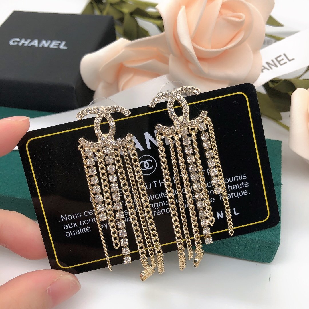 Tassel Pendant Earrings