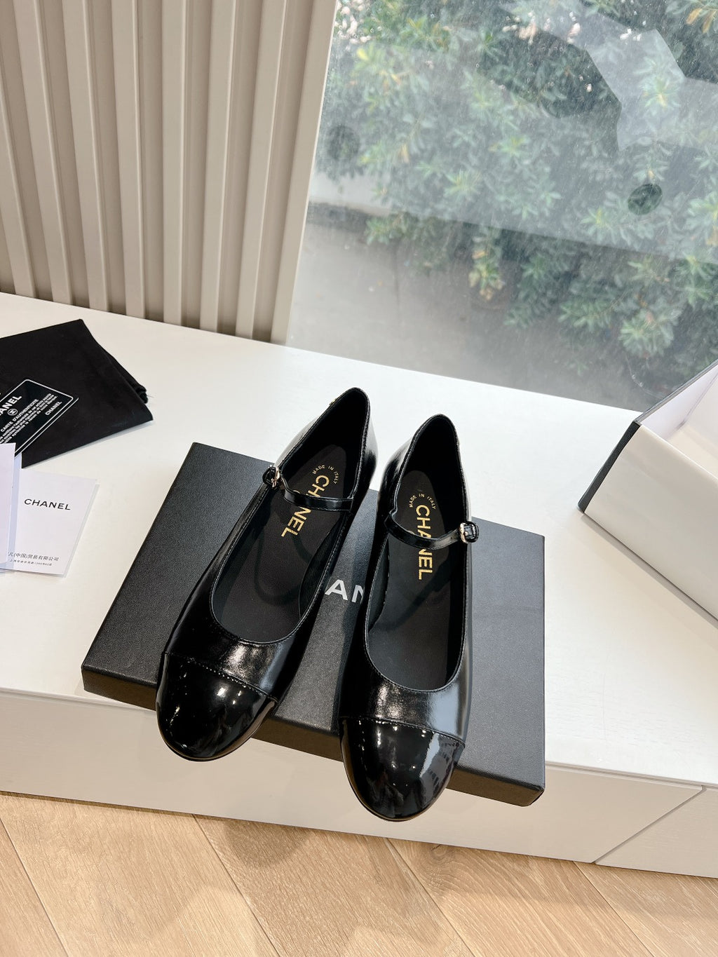 Chane1 top fashion classic color block low heels 0724030826