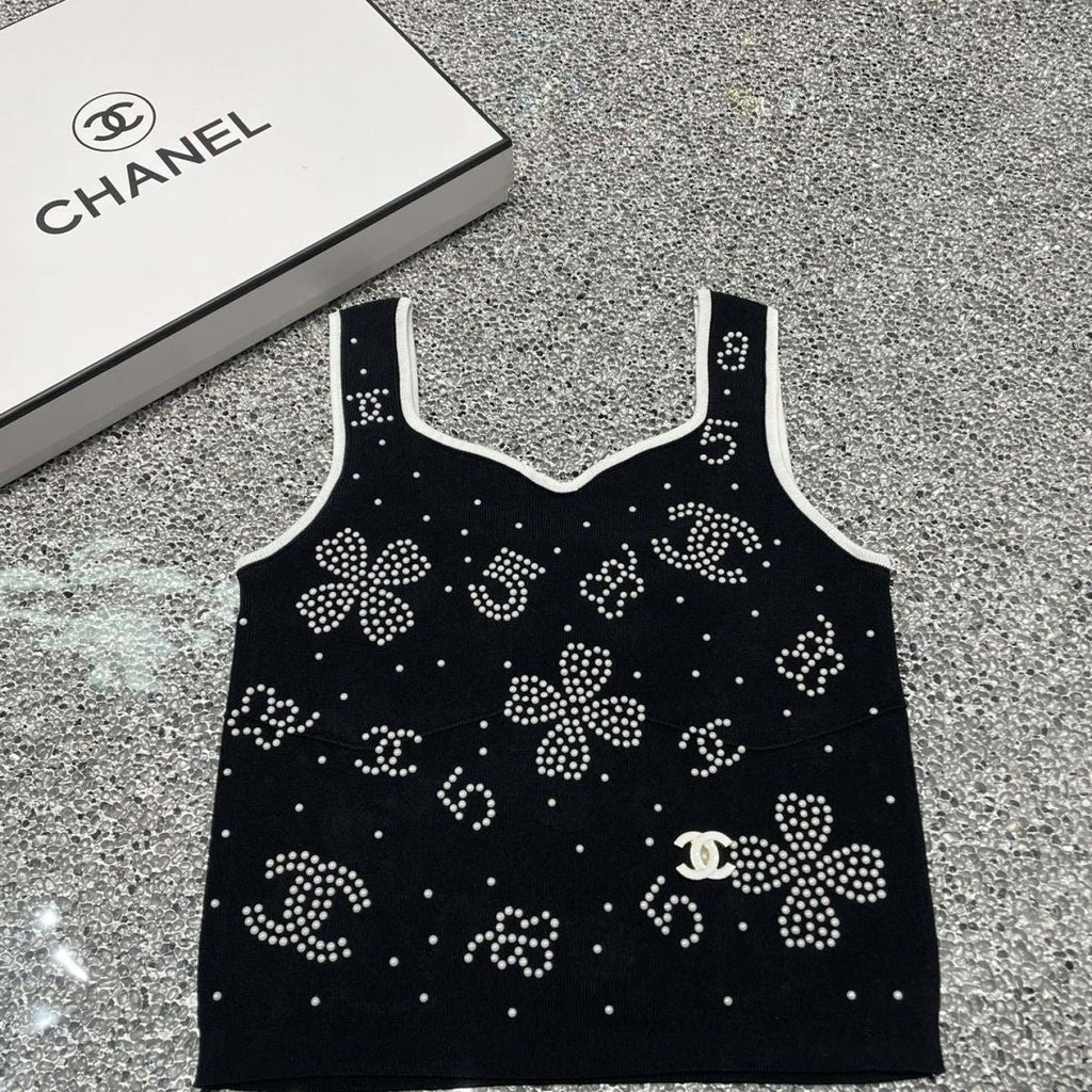 New Sleeveless Top Design Sense Short Sling Base Shirt 1024031115