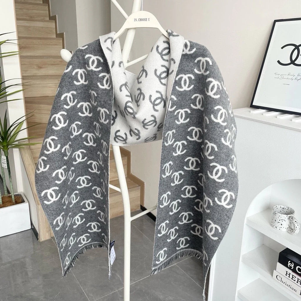 Fashionable double-sided cashmere scarf for both men and women 1024102519