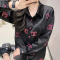 New Versatile Loose Long Sleeve Shirt 1024042910