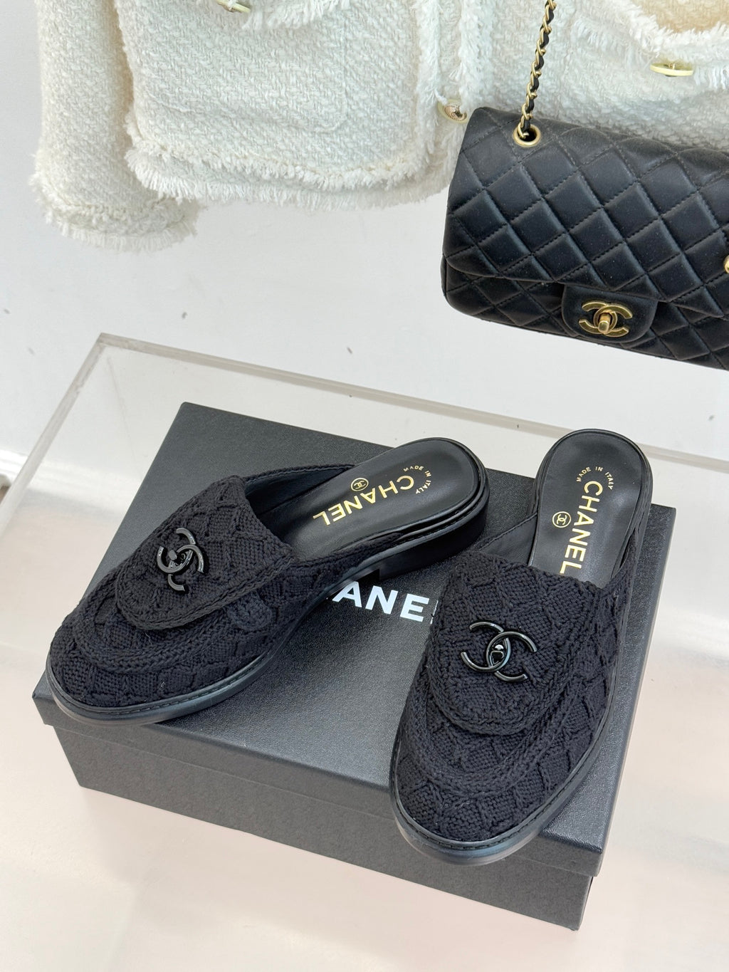 26SS New Women's Knitted Slippers 0726031004