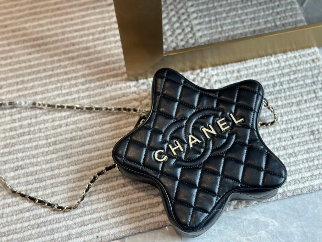 Fashion Rhombus Five-pointed Star Bag 0724021904