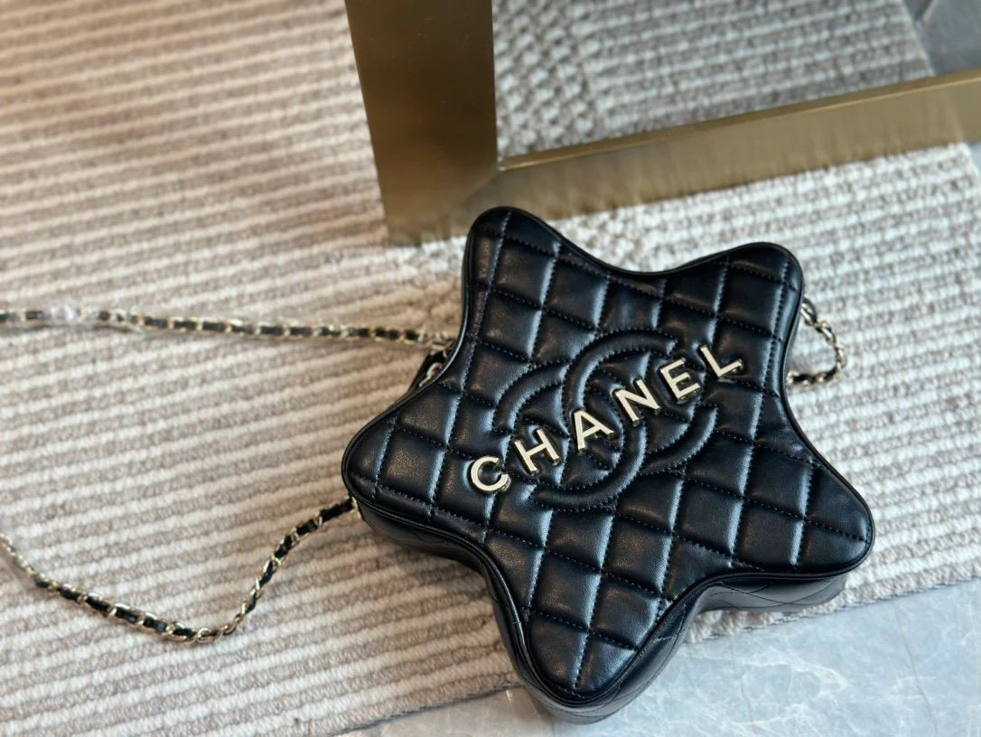 Fashion Rhombus Five-pointed Star Bag 0724021904