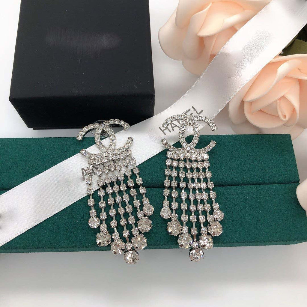 SiLer Tassel Pendant Earrings