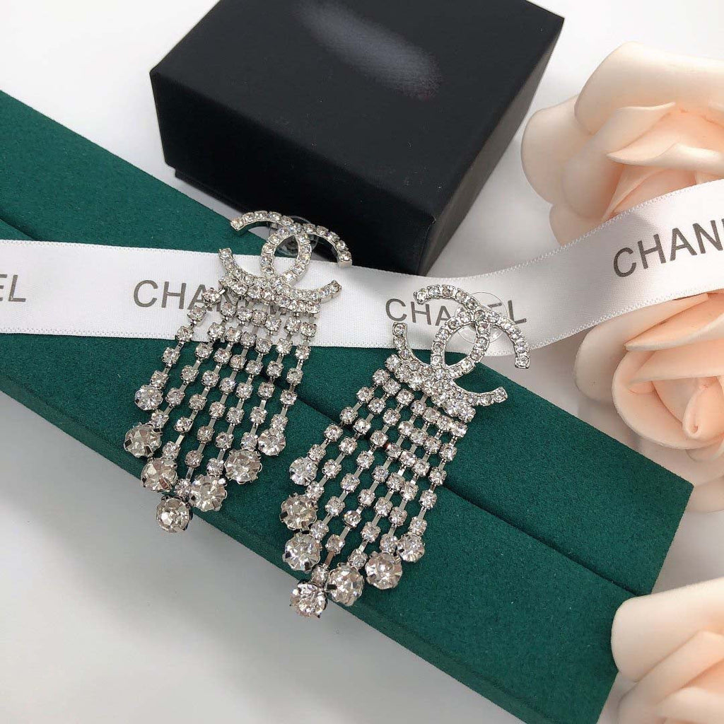 SiLer Tassel Pendant Earrings