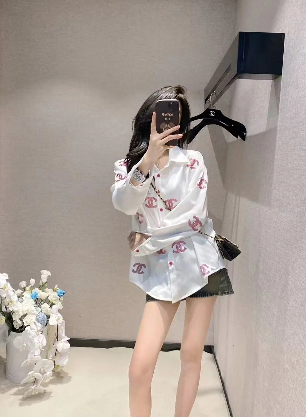 New Versatile Loose Long Sleeve Shirt 1024042910