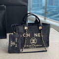 Beach Denim Canvas Bag