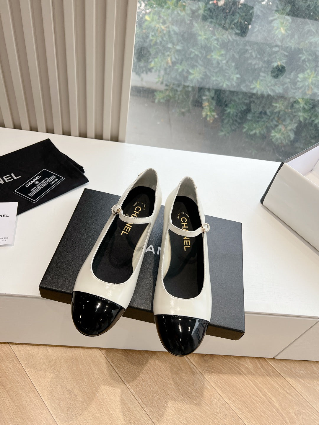 Chane1 top fashion classic color block low heels 0724030826