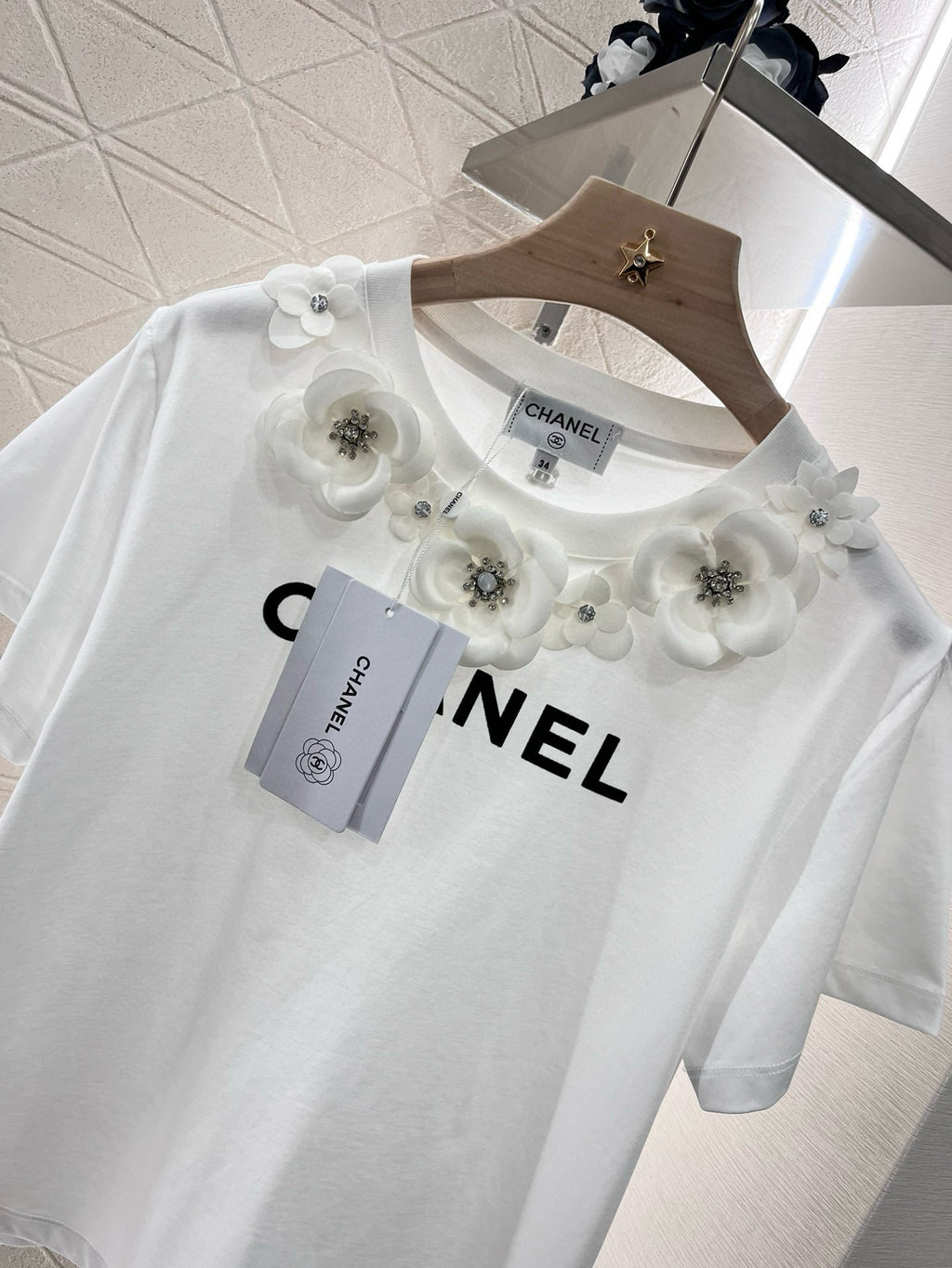 Fashion Flower T-shirt 0725022804
