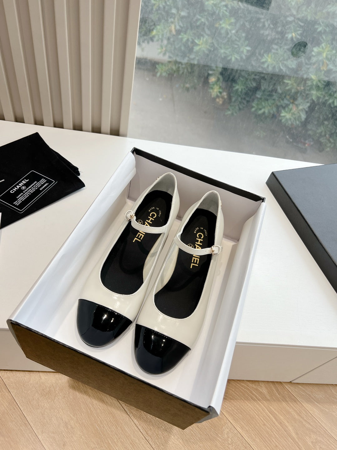 Chane1 top fashion classic color block low heels 0724030826