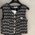Fashion new woven small top PD1023081116