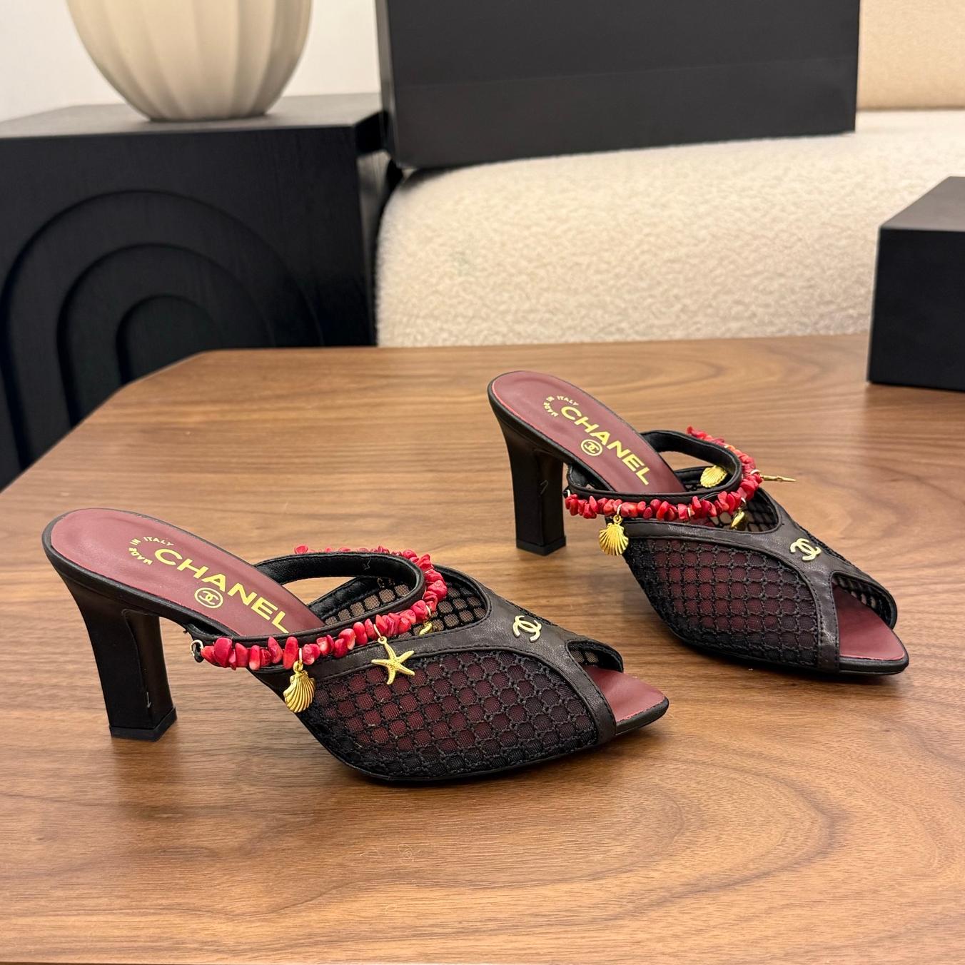 Women's fashionable summer mesh slippers 0726051903