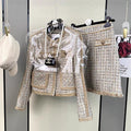 Autumn New Fashion Style Two Piece Skirt 1023121223