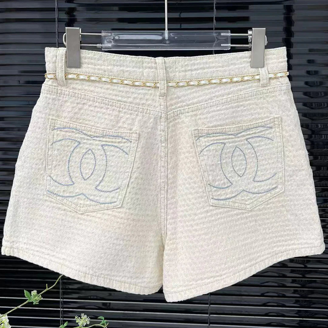New fashionable straight leg denim shorts 1024032508