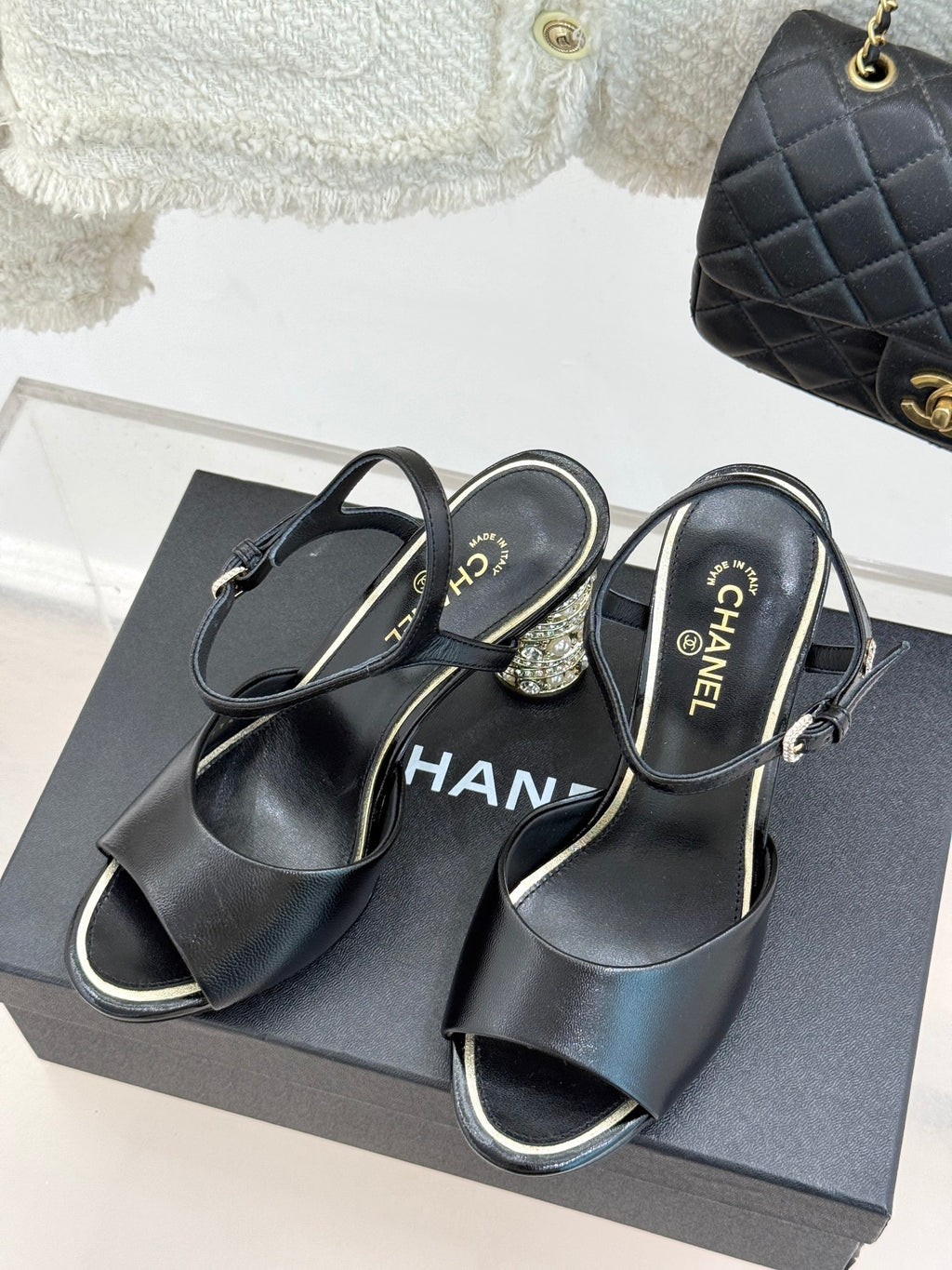 fashion diamond heel high heels 0725042808