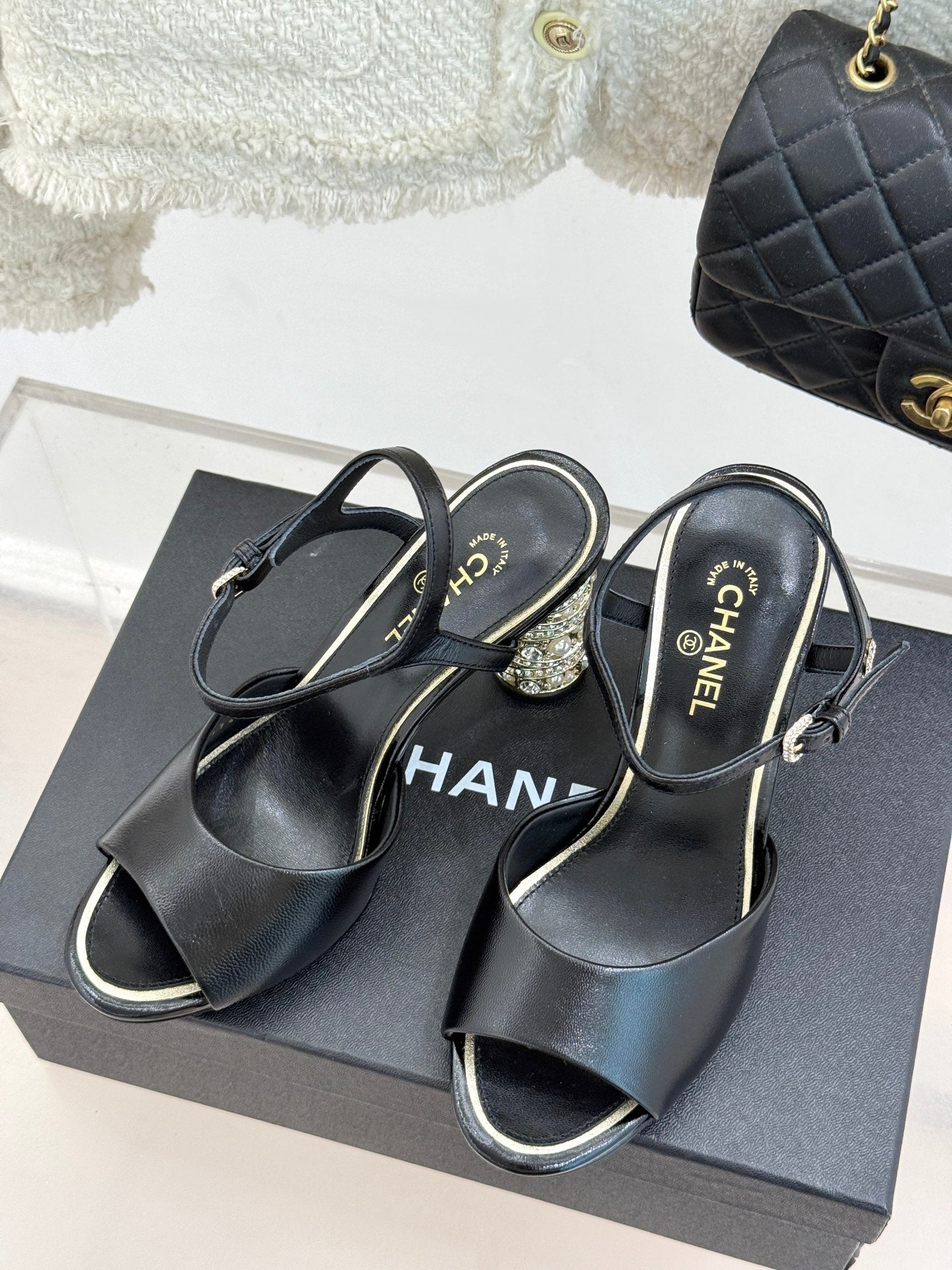 fashion diamond heel high heels 0725042808