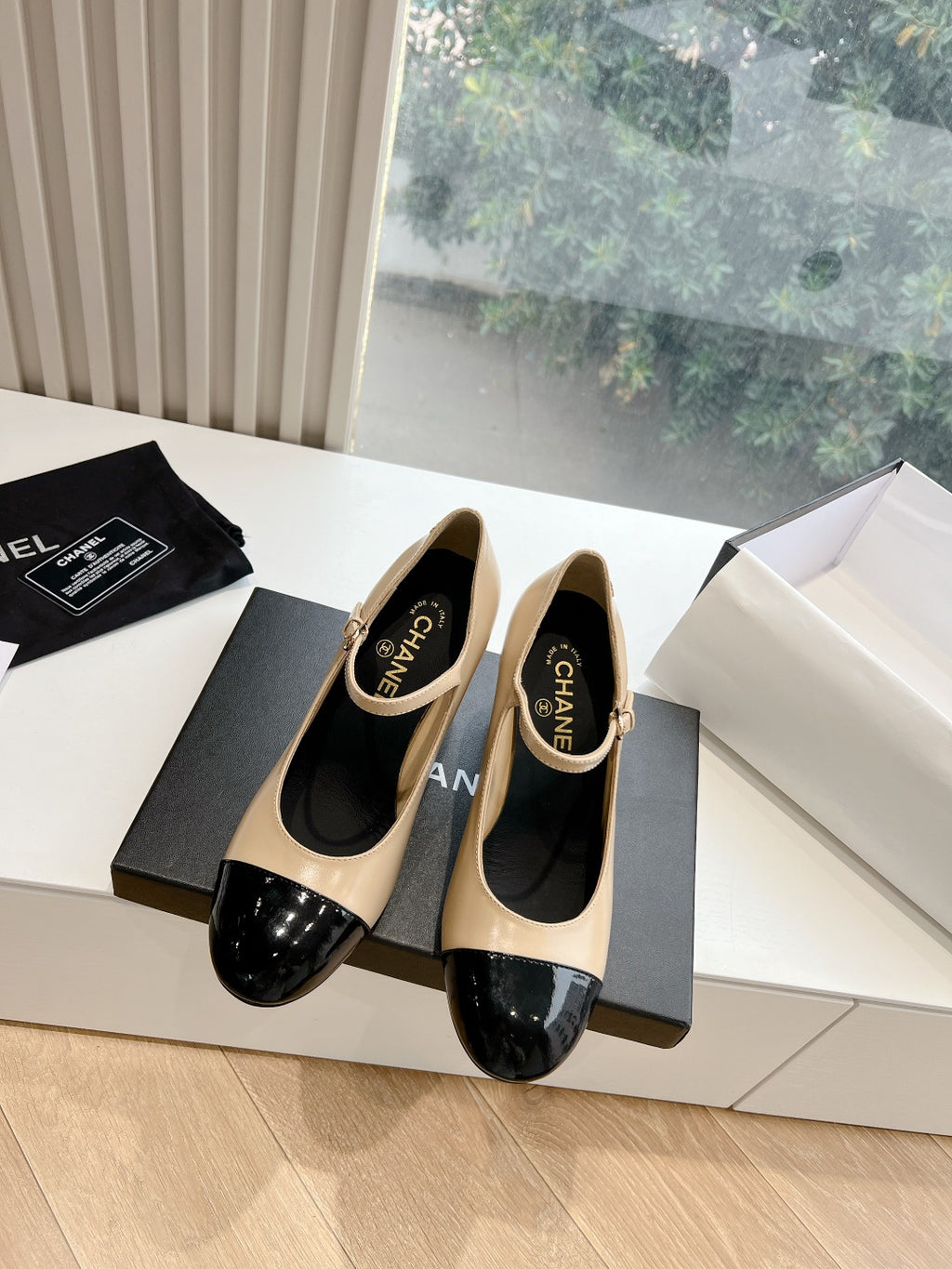 Chane1 top fashion classic color block high heels 0724030825