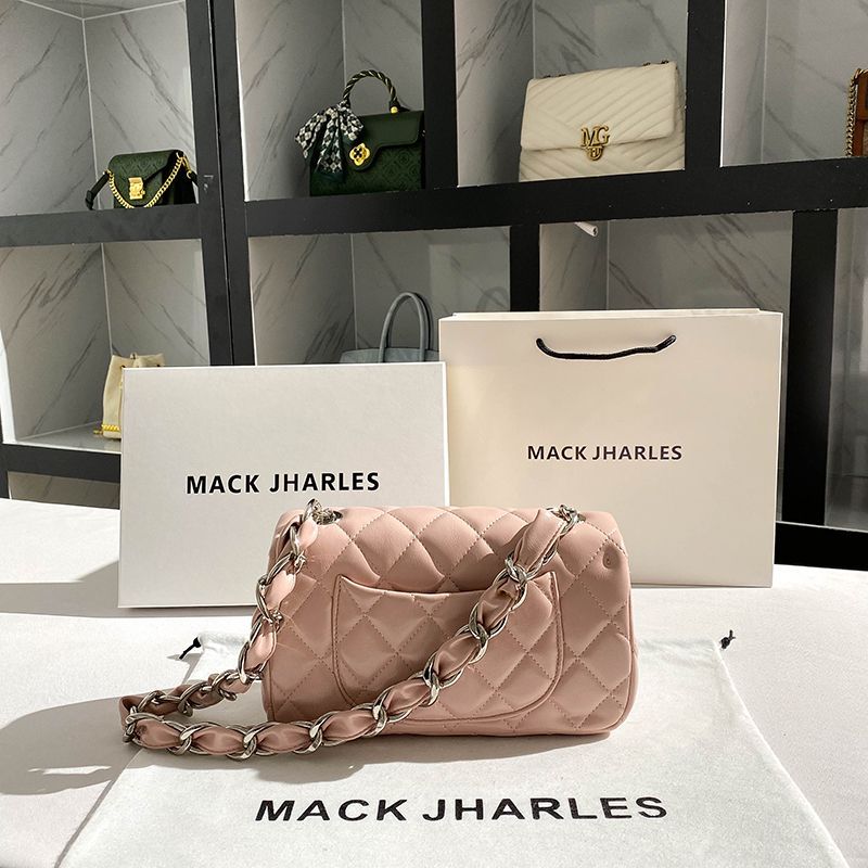 Small fragrant style diamond bag chain bag XC0823091805