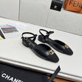 Chane1 top fashion classic short heel sandals 0724030819